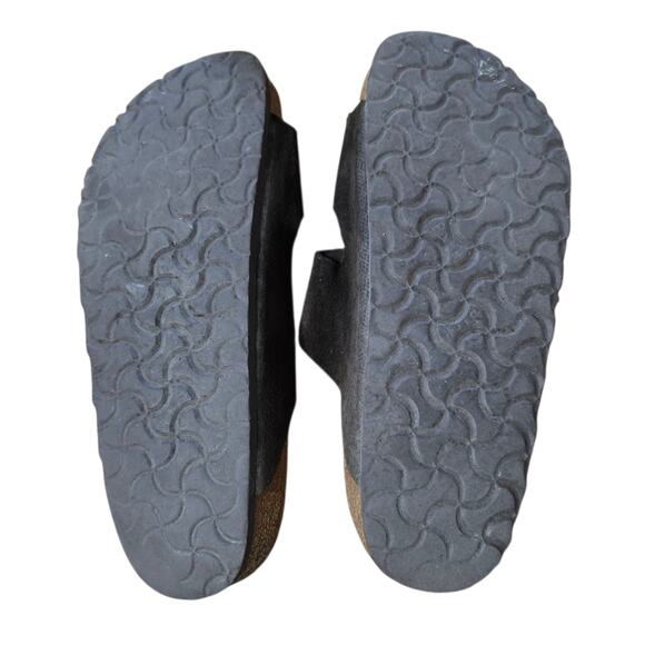 Birkenstocks Arizona suede leather brown size 40 9 9.5 women's 7 7.5 mens - Picture 7 of 7